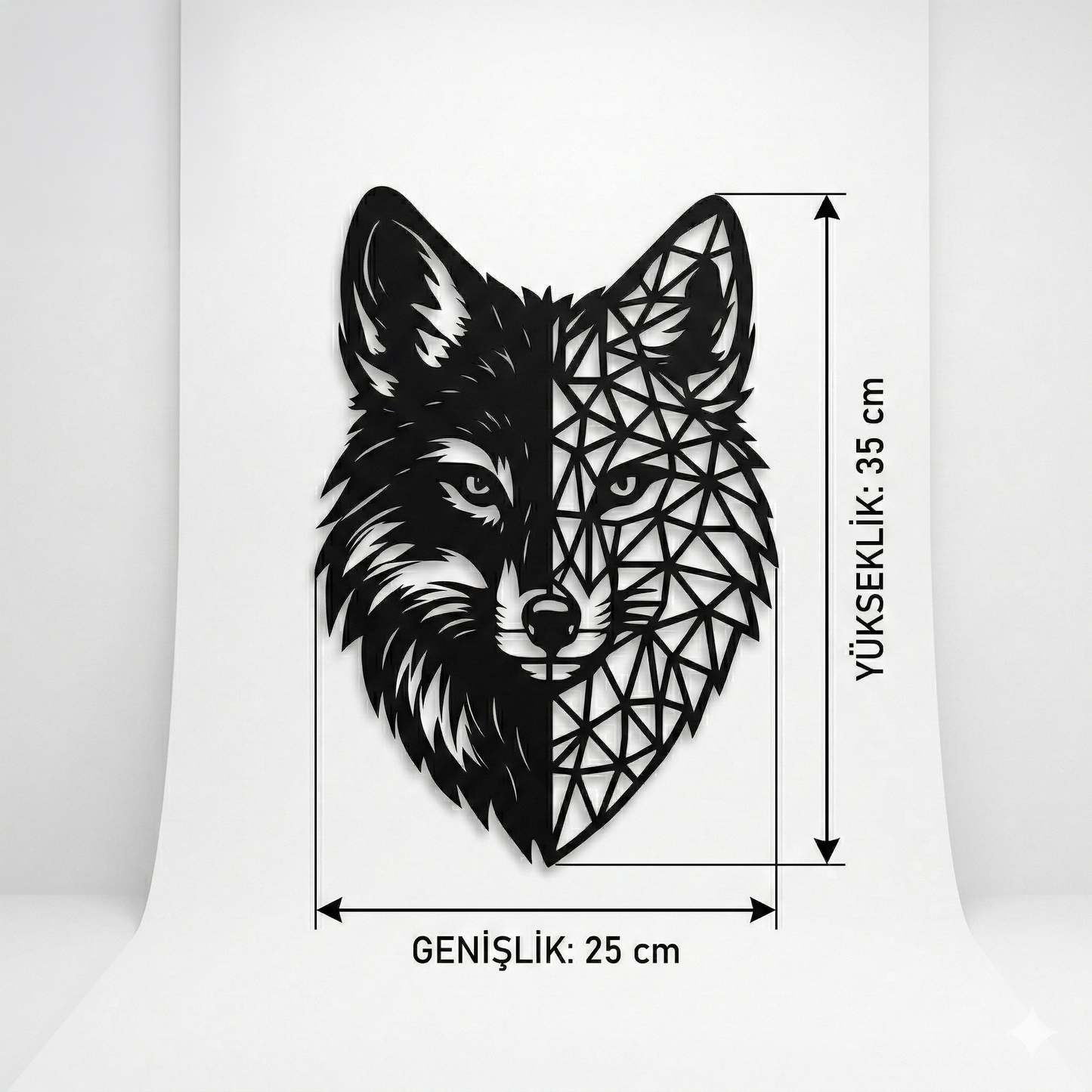 Geometrik Kurt Duvar Tablosu