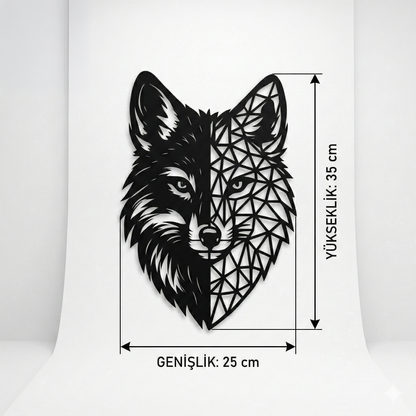 Geometrik Kurt Duvar Tablosu